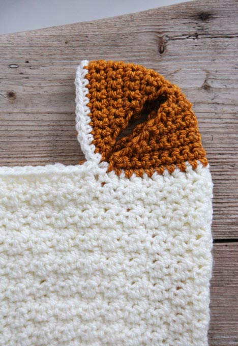 Lululoves crochet christmas stocking heel