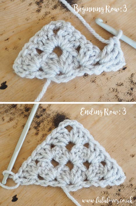 Lululoves: Crochet Granny Shawl Tutorial