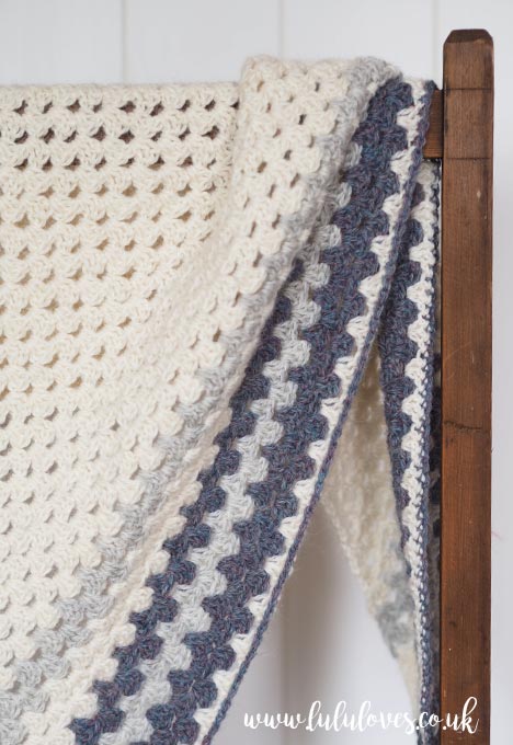 Lululoves: Crochet Granny Shawl