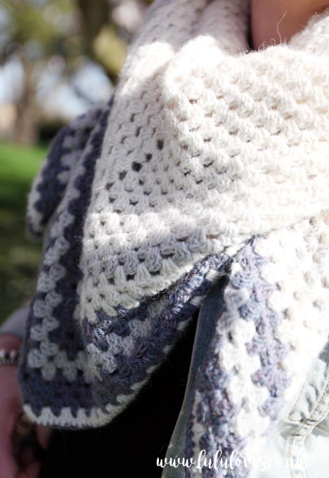 Lululoves: Crochet Granny Shawl