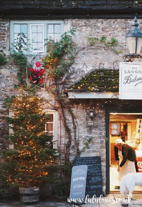 Lululoves: Christmas walks Lacock Village