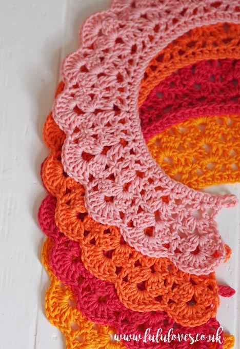 Crochet Collars Free Pattern | Lululoves Blog