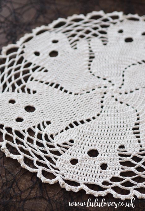 Lululoves Crochet Podcast Episode 17 | Crochet Boo Doily