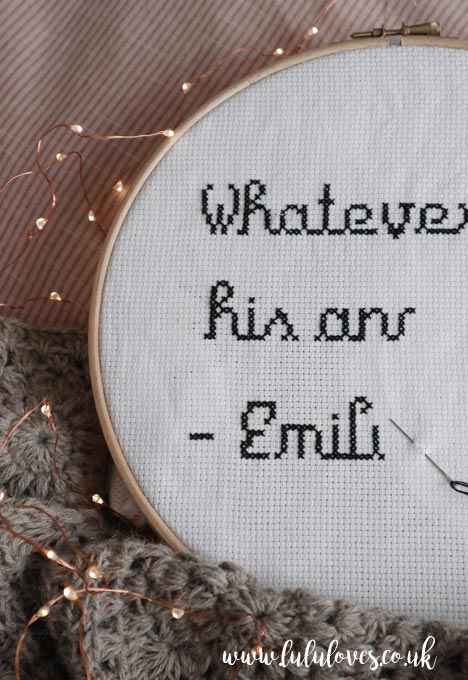 Lululoves Crochet Podcast | First Attempt at Embroidery