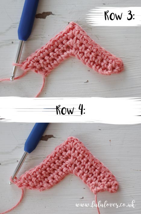 Lululoves | Crochet Ruffle Hearts Pattern