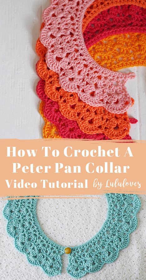 Lululoves | Video Tutorial How to Crochet a Collar