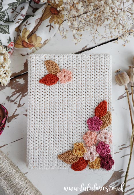 Free Crochet Pattern - A5 Journal Cover | Lululoves Blog 