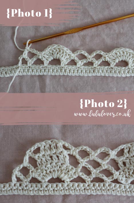 Free Crochet Pattern - Lacy Headscarf | Lululoves Blog